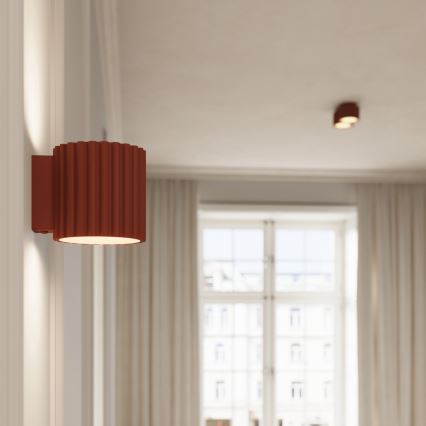 Faretto AURA 2xGX53/10W/230V arancione