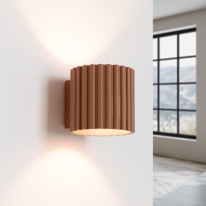 Lampada da parete AURA 1xG9/10W/230V marrone