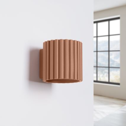 Lampada da parete AURA 1xG9/10W/230V marrone