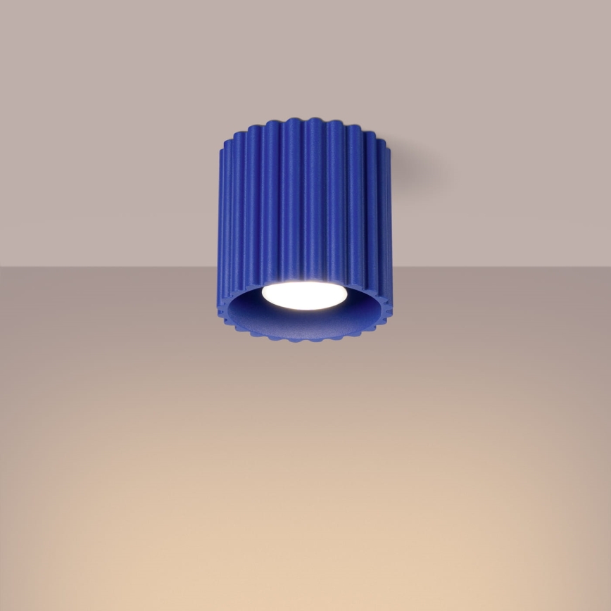 Faretto AURA 1xGU10/10W/230V, Ø 10 cm, blu
