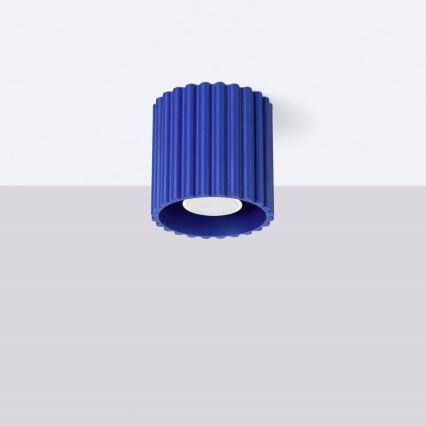 Faretto AURA 1xGU10/10W/230V, Ø 10 cm, blu