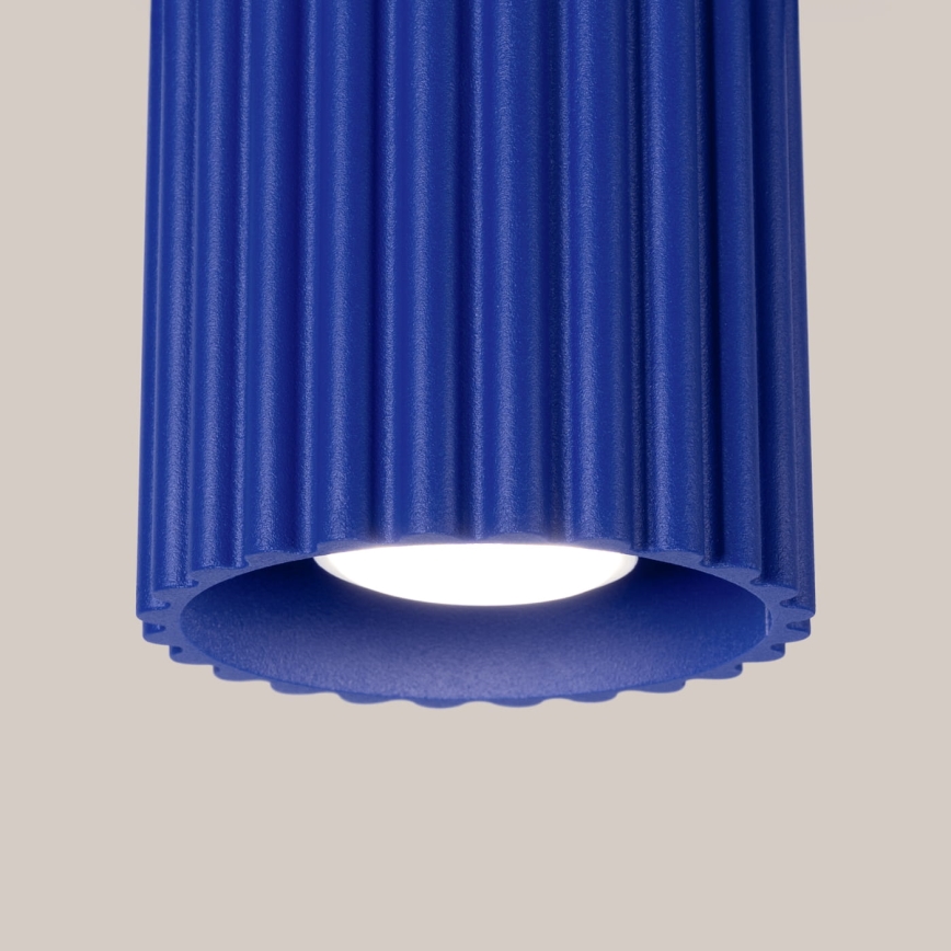 Faretto AURA 1xGU10/10W/230V, Ø 10 cm, blu