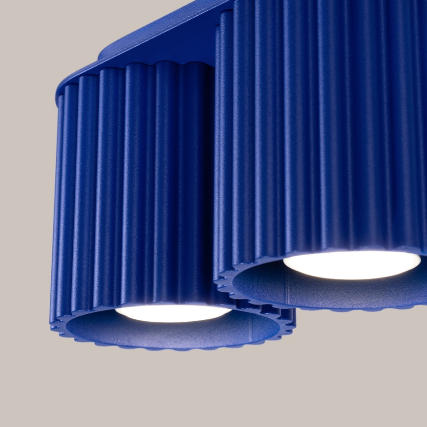 Faretto AURA 2xGU10/10W/230V blu
