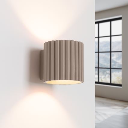 Applique AURA 1xG9/10W/230V taupe