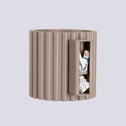 Applique AURA 1xG9/10W/230V taupe