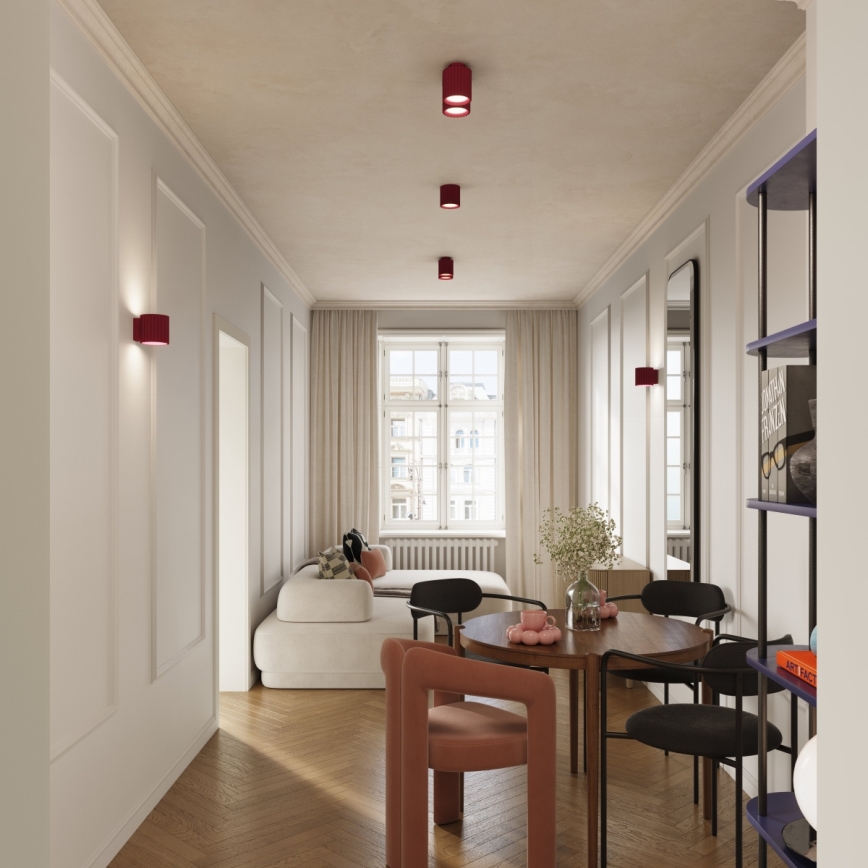 Applique AURA 1xG9/10W/230V rosso