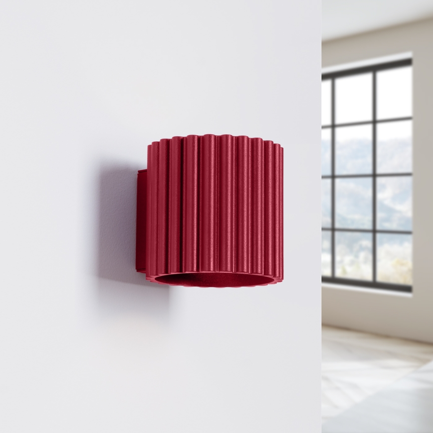 Applique AURA 1xG9/10W/230V rosso