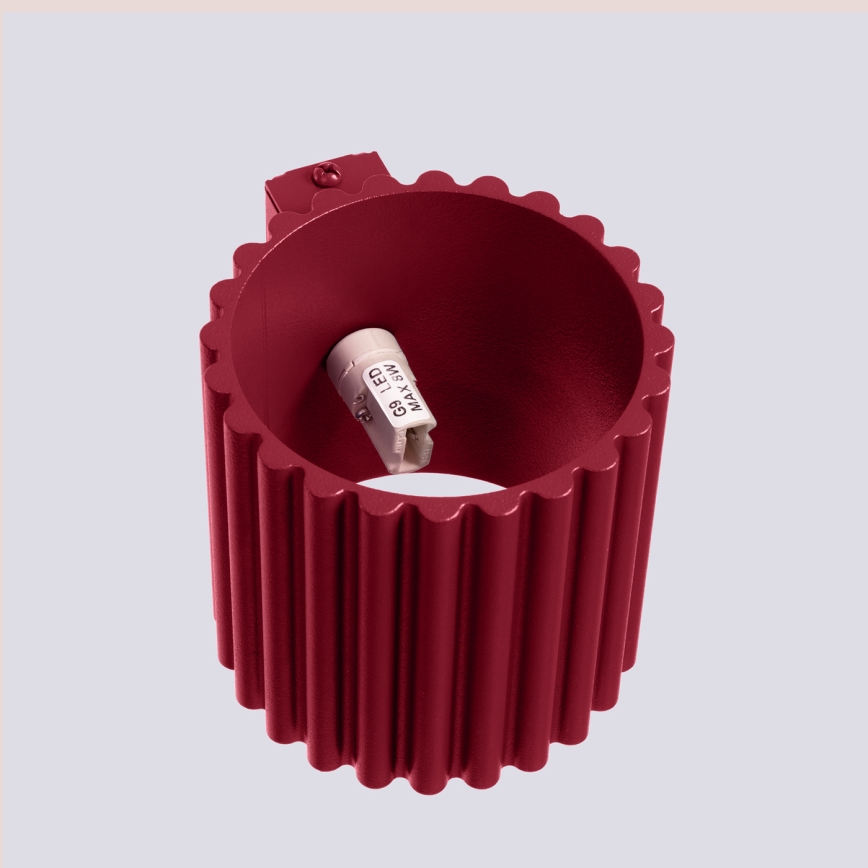 Applique AURA 1xG9/10W/230V rosso