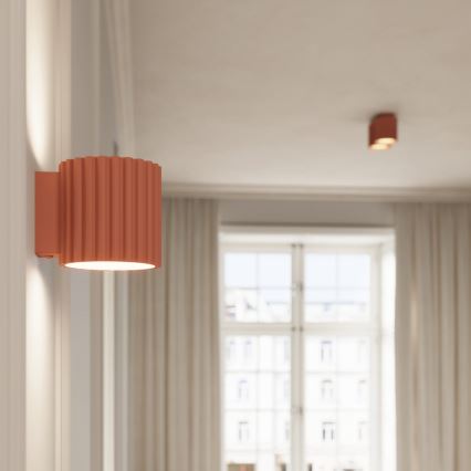 Faretto AURA 2xGU10/10W/230V rosa