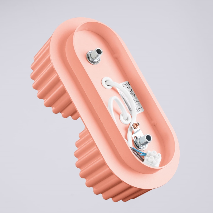 Faretto AURA 2xGX53/10W/230V rosa