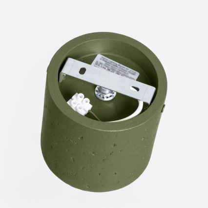 Faretto ORBIS 1xGU10/10W/230V cemento/verde