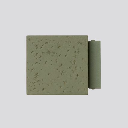 Faretto da parete QUAD 1xG9/8W/230V cemento/verde