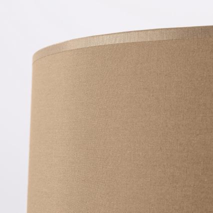 Lampadario a sospensione su cavo NEVIA 1xE27/15W/230V Ø 40 cm taupe