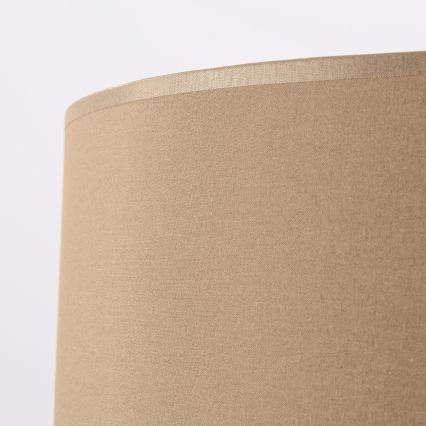 Lampada da terra NEVIA 1xE27/15W/230V taupe