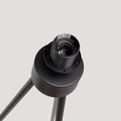 Lampada da terra NEVIA 1xE27/15W/230V taupe