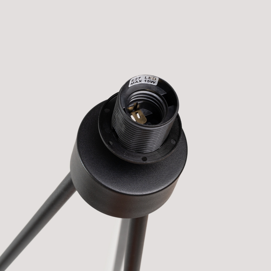 Lampada da terra NEVIA 1xE27/15W/230V beige/finitura effetto marmo