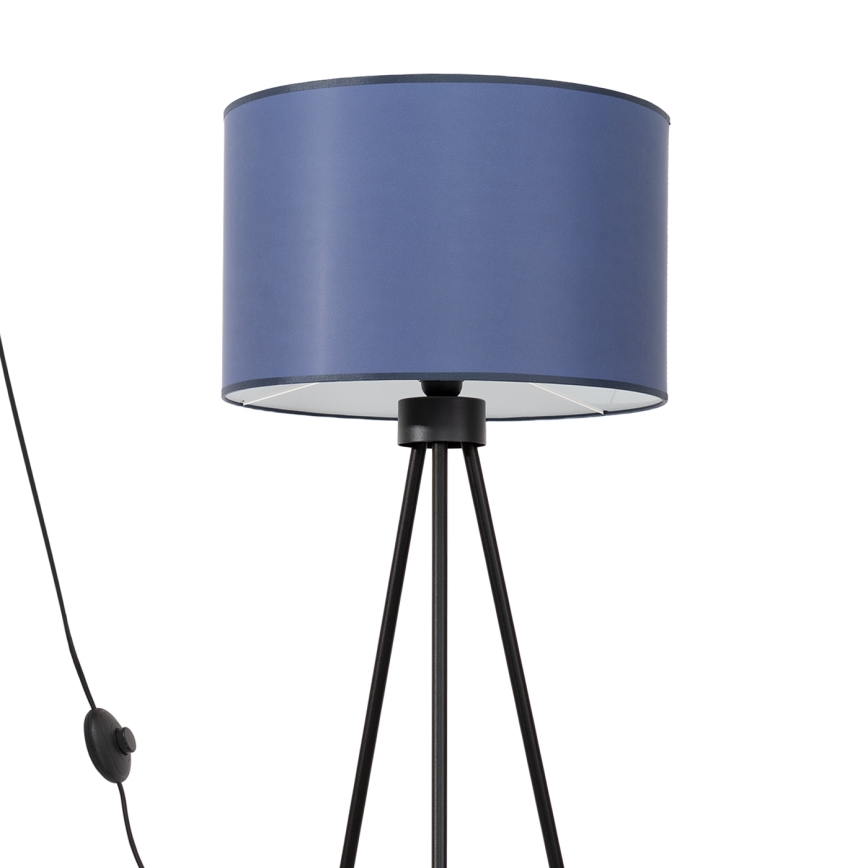 Lampada da terra NEVIA 1xE27/15W/230V blu