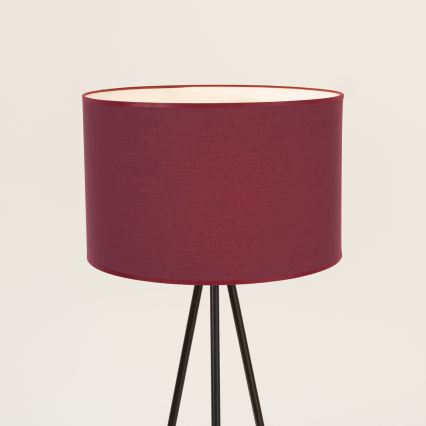 Lampada da terra NEVIA 1xE27/15W/230V rossa