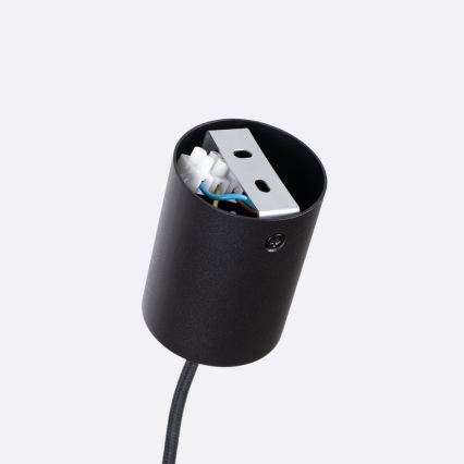 Lampadario a cavo MULA 1xE27/15W/230V Ø 45 cm giallo