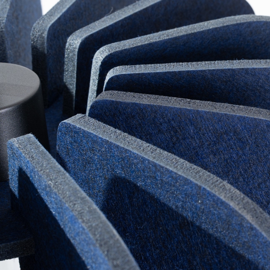 Lampada a sospensione con cavo MULA 1xE27/15W/230V Ø 45 cm blu