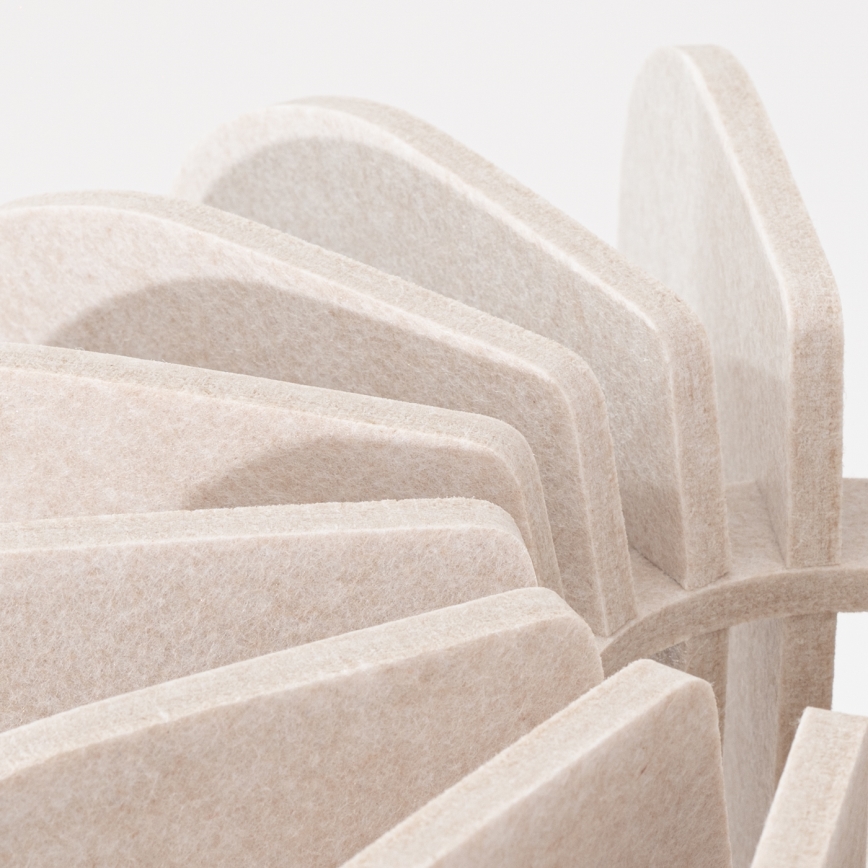 Lampada da terra MULA 1xE27/15W/230V crema