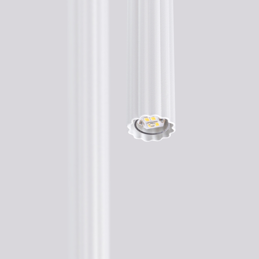 Lampadario a sospensione con cavo ARCHE 2xG9/8W/230V bianco