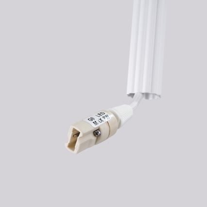 Lampadario a sospensione con cavo ARCHE 2xG9/8W/230V bianco