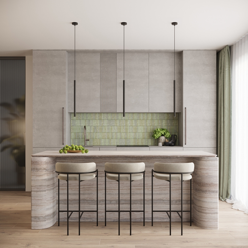 Lampadario a cavo ARCHE 2xG9/8W/230V nero