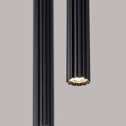 Lampadario a cavo ARCHE 2xG9/8W/230V nero