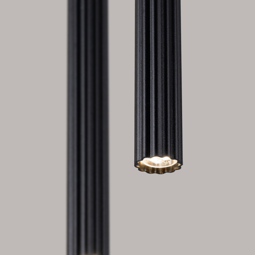 Lampadario a cavo ARCHE 2xG9/8W/230V nero