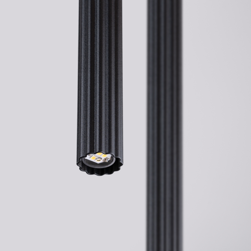 Lampadario a cavo ARCHE 2xG9/8W/230V nero