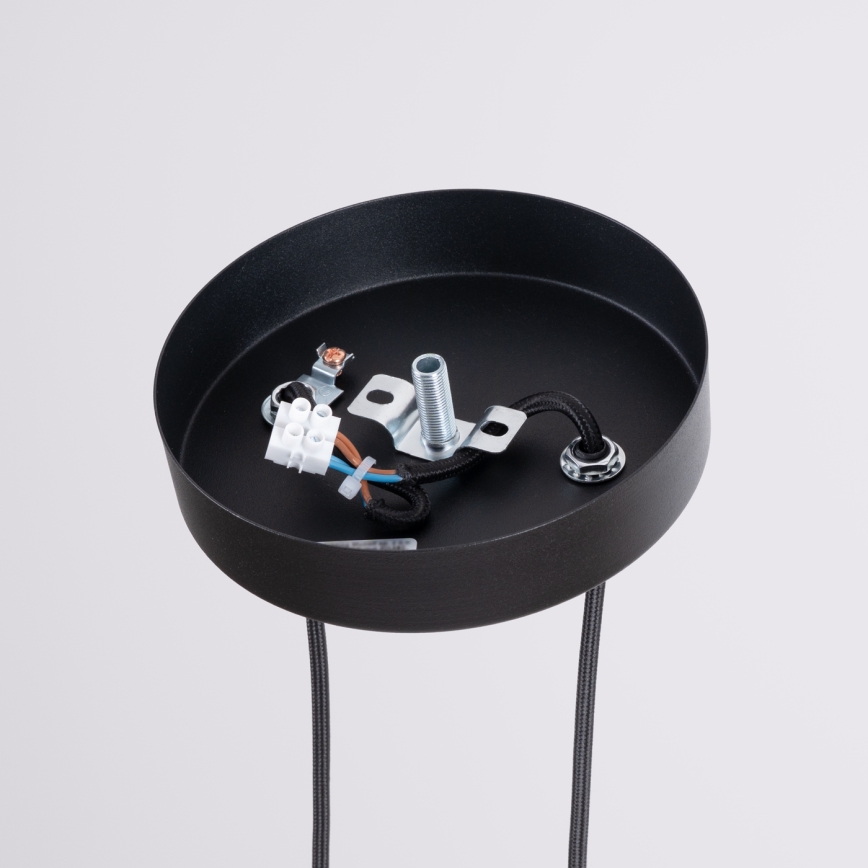 Lampadario a cavo ARCHE 2xG9/8W/230V nero