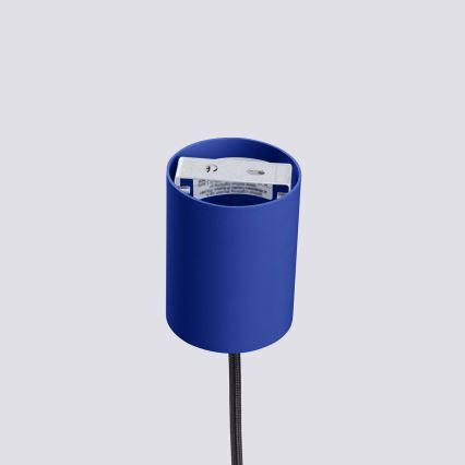 Lampadario a cavo ESTRIA 1xE14/10W/230V Ø 14 cm, blu
