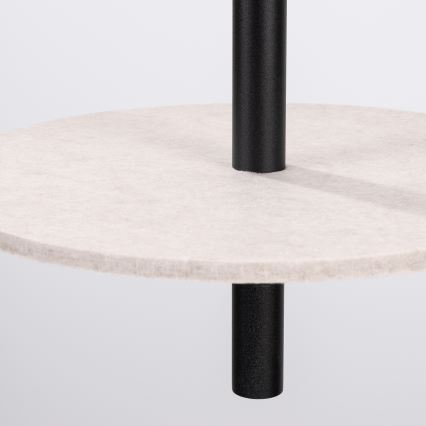 Lampada a sospensione FELTRO 1xG9/8W/230V nero/crema