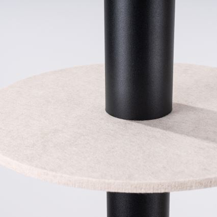 Lampada a sospensione su cavo PELTA 1xGU10/10W/230V nero/crema