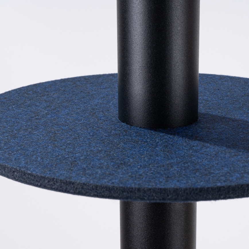 Lampada a sospensione su cavo PELTA 1xGU10/10W/230V nero/blu