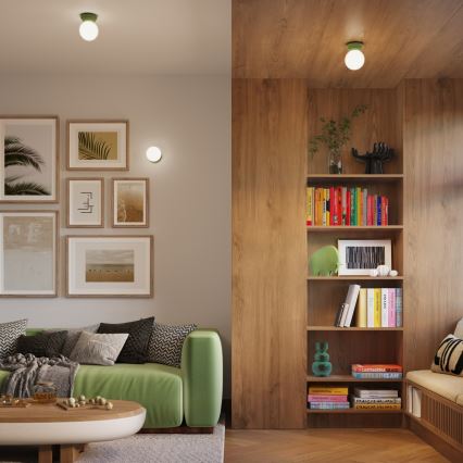 Applique da bagno ZORI 1xG9/8W/230V IP44 verde