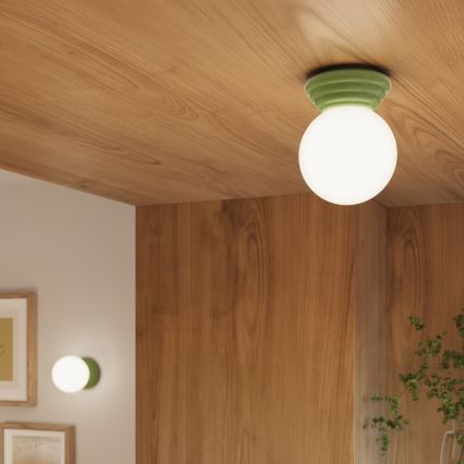 Applique da bagno ZORI 1xG9/8W/230V IP44 verde