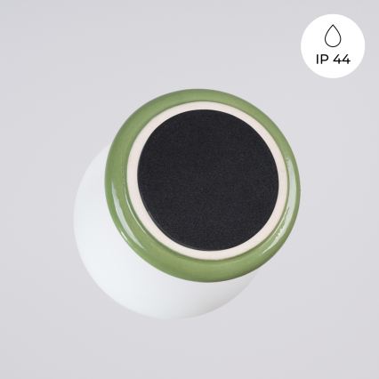 Applique da bagno ZORI 1xG9/8W/230V IP44 verde