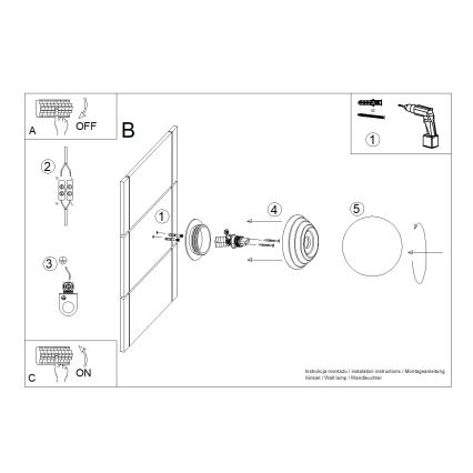 Applique da bagno ZORI 1xG9/8W/230V IP44 rosa