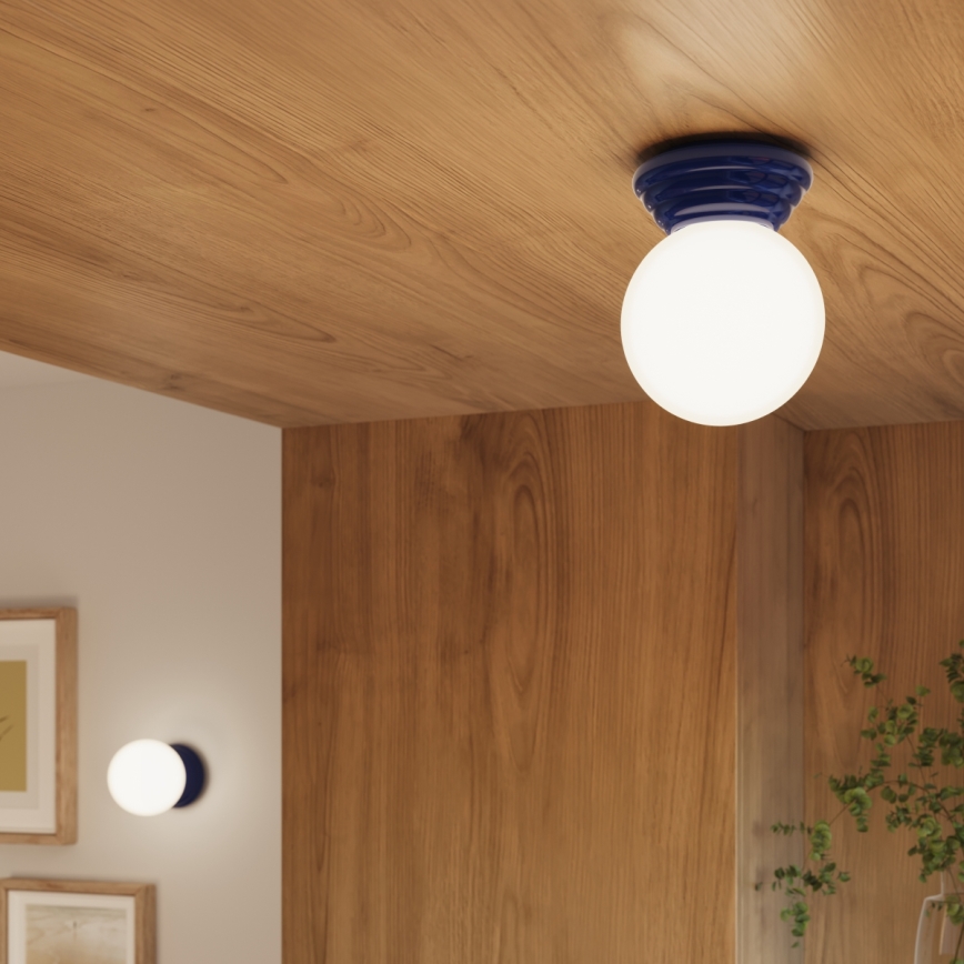 Applique da bagno ZORI 1xG9/8W/230V IP44 blu