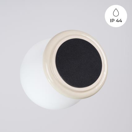 Plafoniera da soffitto per bagno ZORI 1xG9/8W/230V Ø 12 cm IP44 beige