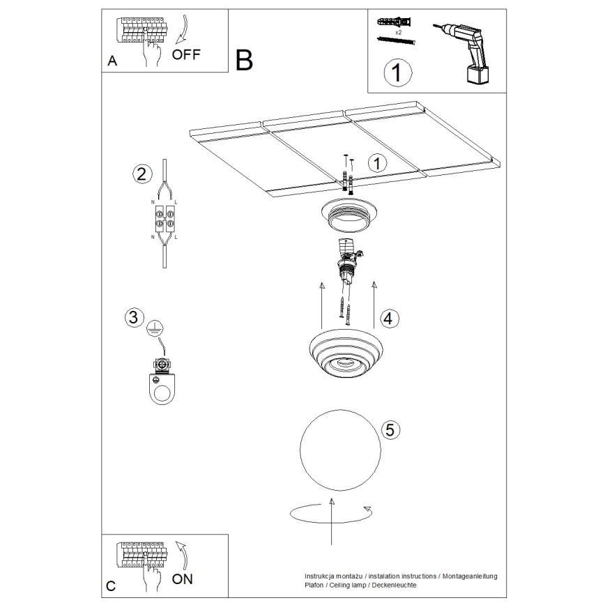 Plafoniera da soffitto per bagno ZORI 1xG9/8W/230V Ø 12 cm IP44 beige
