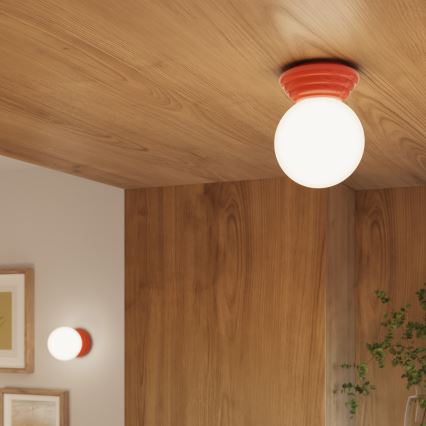 Plafoniera per bagno ZORI 1xG9/8W/230V Ø 12 cm IP44 rosa