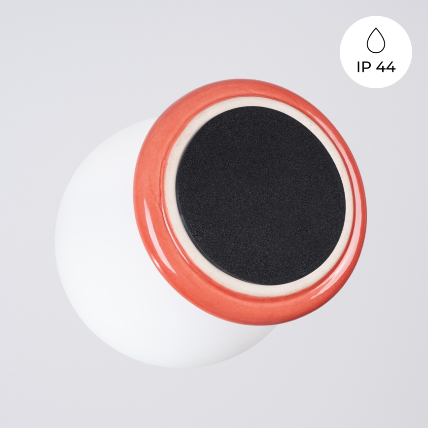 Plafoniera per bagno ZORI 1xG9/8W/230V Ø 12 cm IP44 rosa