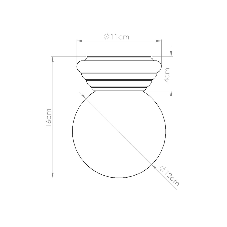 Plafoniera da bagno ZORI 1xG9/8W/230V Ø 12 cm IP44 blu
