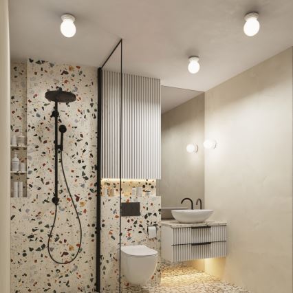 Applique da parete per bagno ZORI 1xG9/8W/230V IP44 bianco