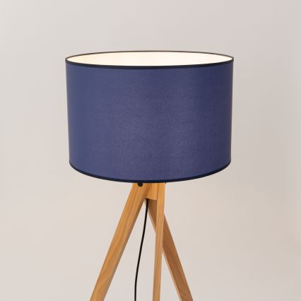 Lampada da terra NATT 1xE27/15W/230V blu