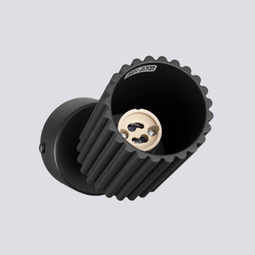 Faretto KARBON 1xGU10/10W/230V nero