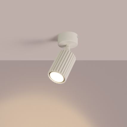 Faretto KARBON 1xGU10/10W/230V crema